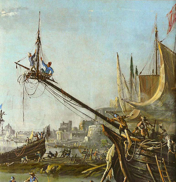 A Sea Port Detail One